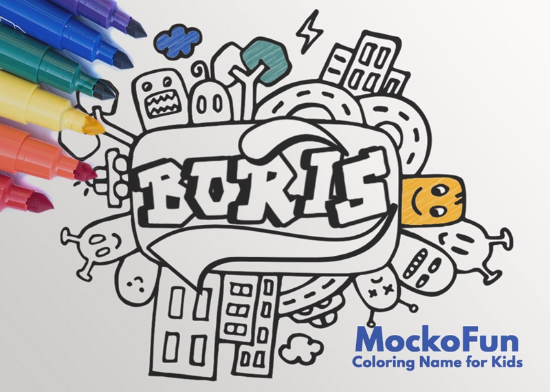 Customize and Personalize Coloring Pages with MockoFun's Editable Graphic Templates!