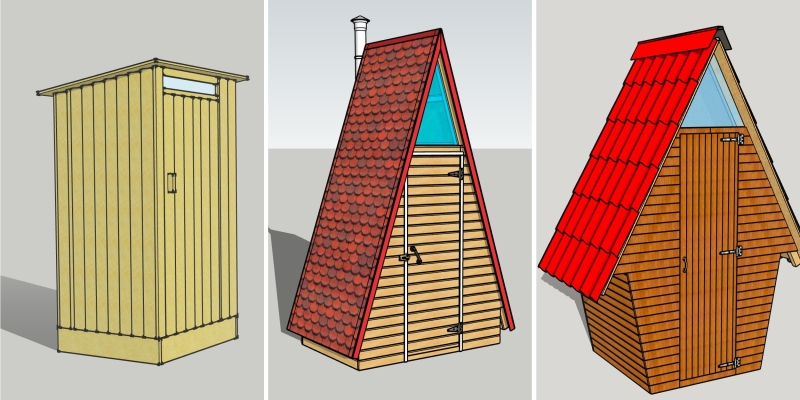 Как сделать туалет на даче своими руками