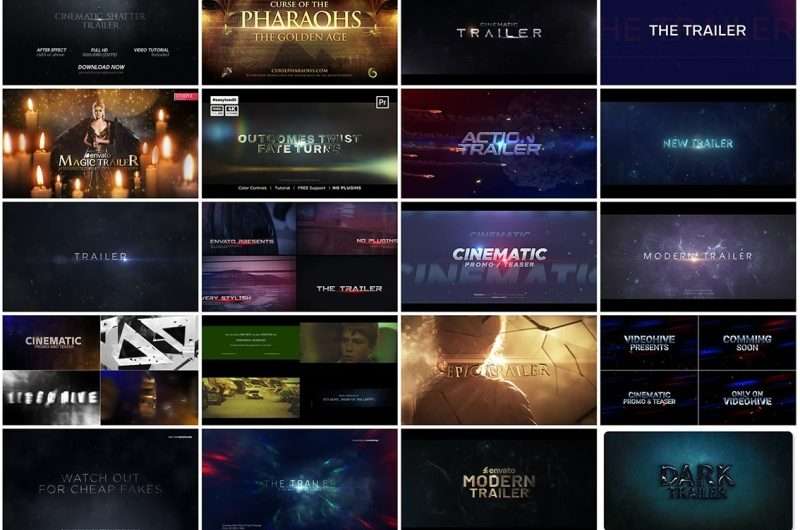 Envato Elements Videohive — Trailers (AE) v.1