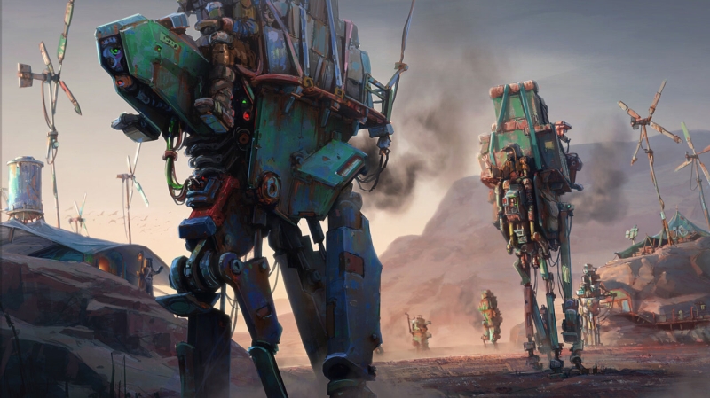 Скачать с Яндекс диска The Gnomon Workshop – Mech Illustration with Character & Story